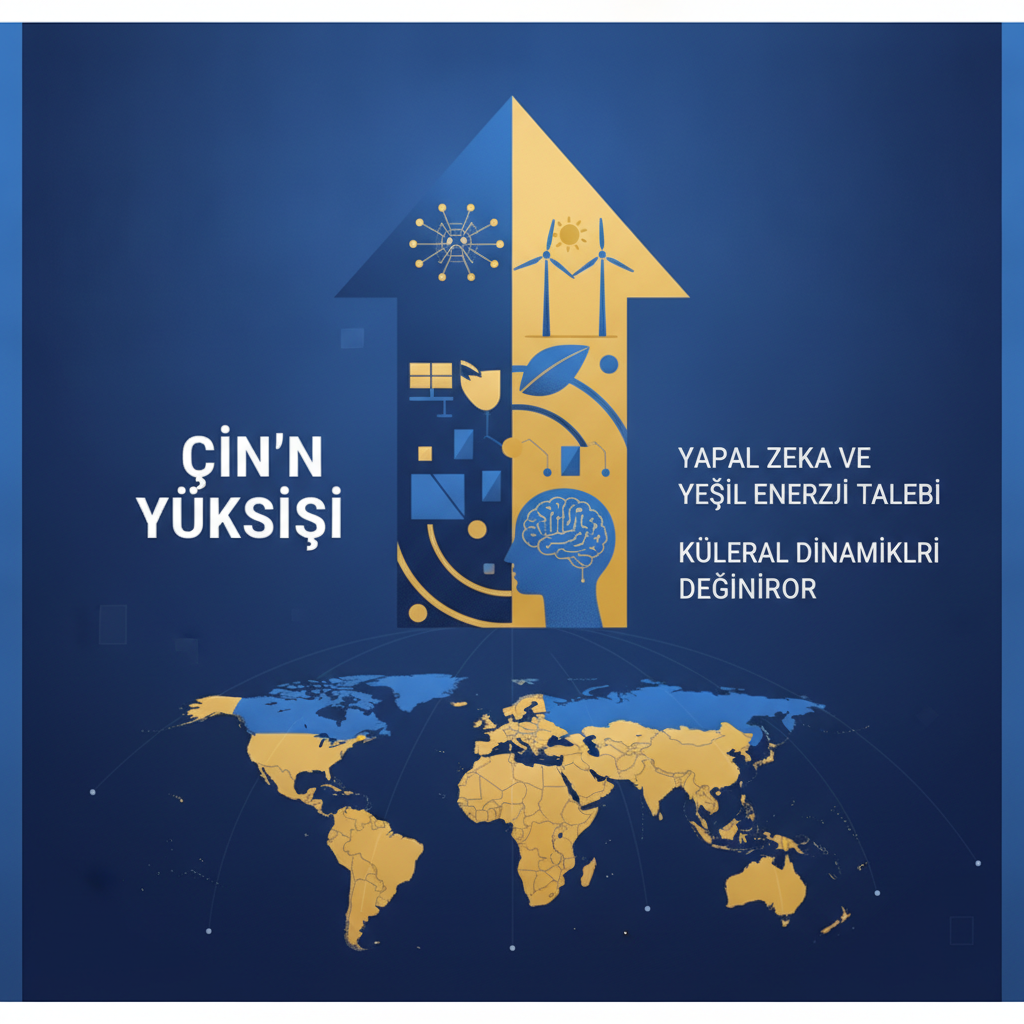 Çin'in Yükselişi: Yapay Zeka ve Yeşil Enerji Talebi Küresel Dinamikleri Değiştiriyor