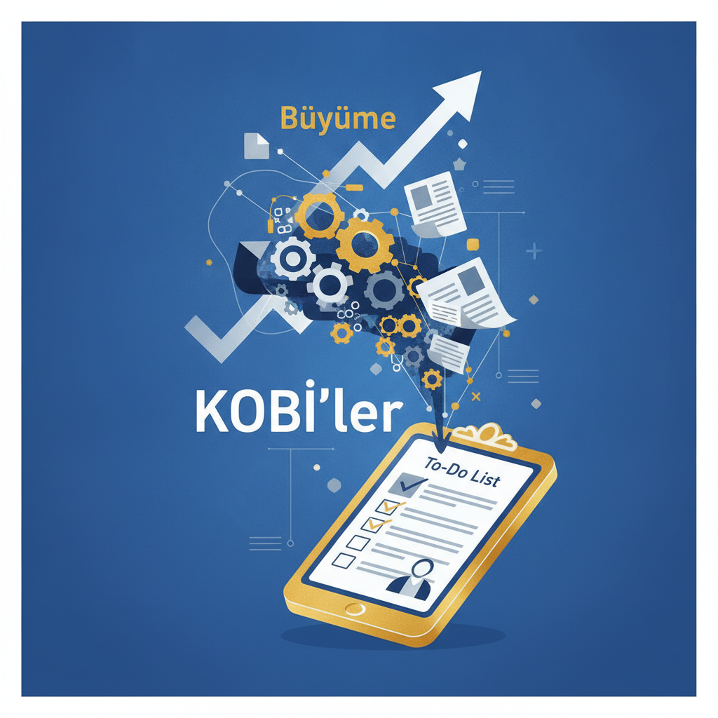 KOBİ'ler Büyümeden Çok İdari İşlerle Uğraşıyor