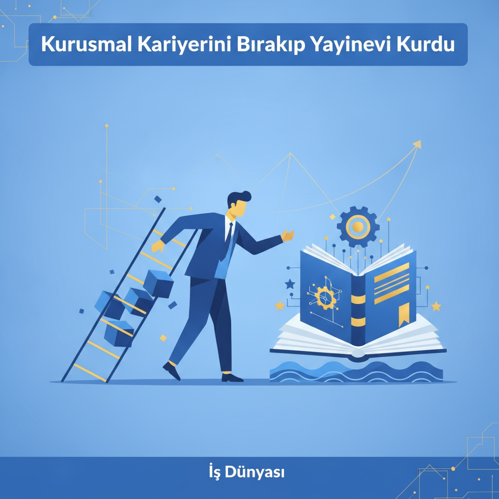 Kurumsal Kariyerini Bırakıp Yayınevi Kurdu