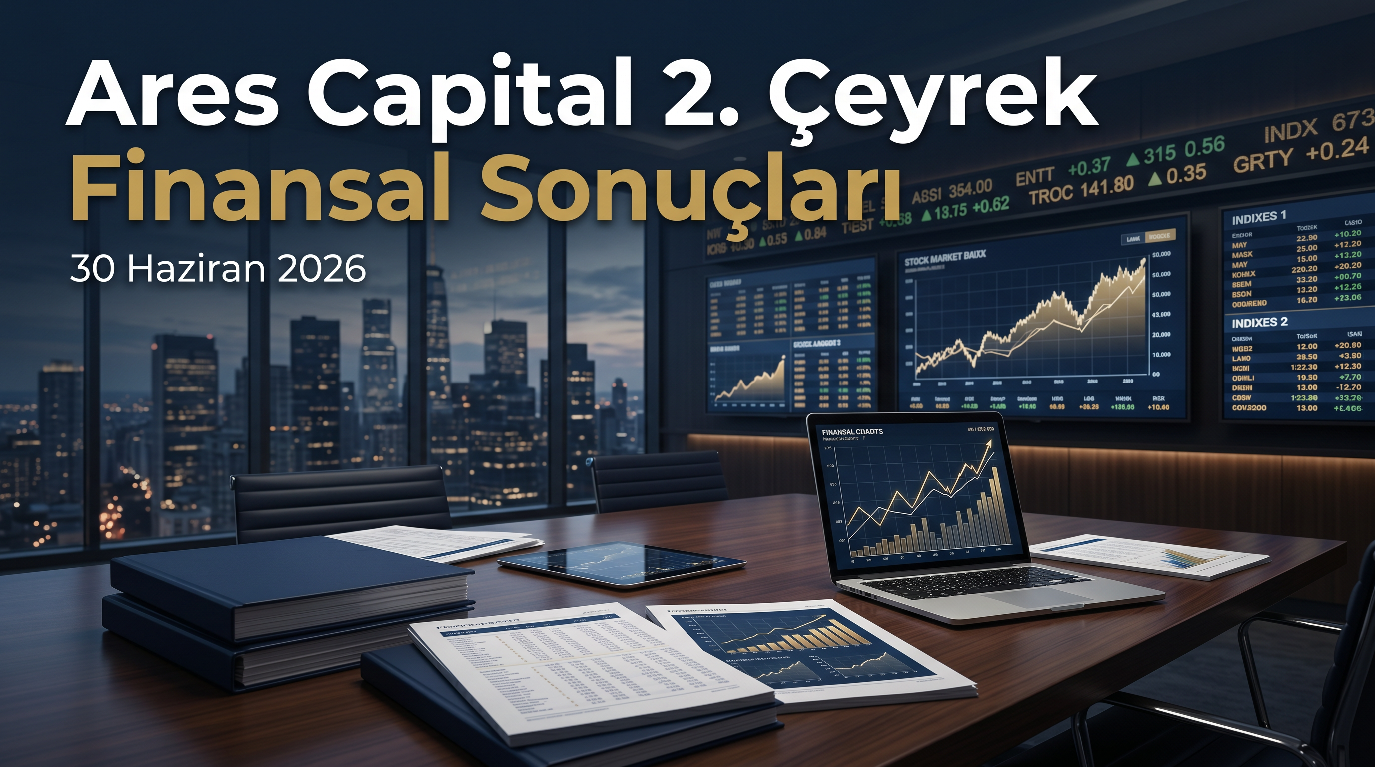 Ares Capital, 2026 Mali Yılı 2. Çeyrek Finansal Sonuçlarını Açıklayacak
